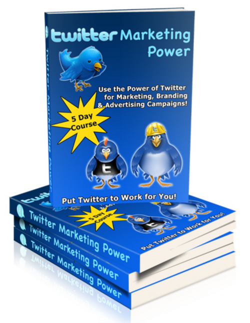 Product picture Twitter Marketing Power - With Full PLR Licence